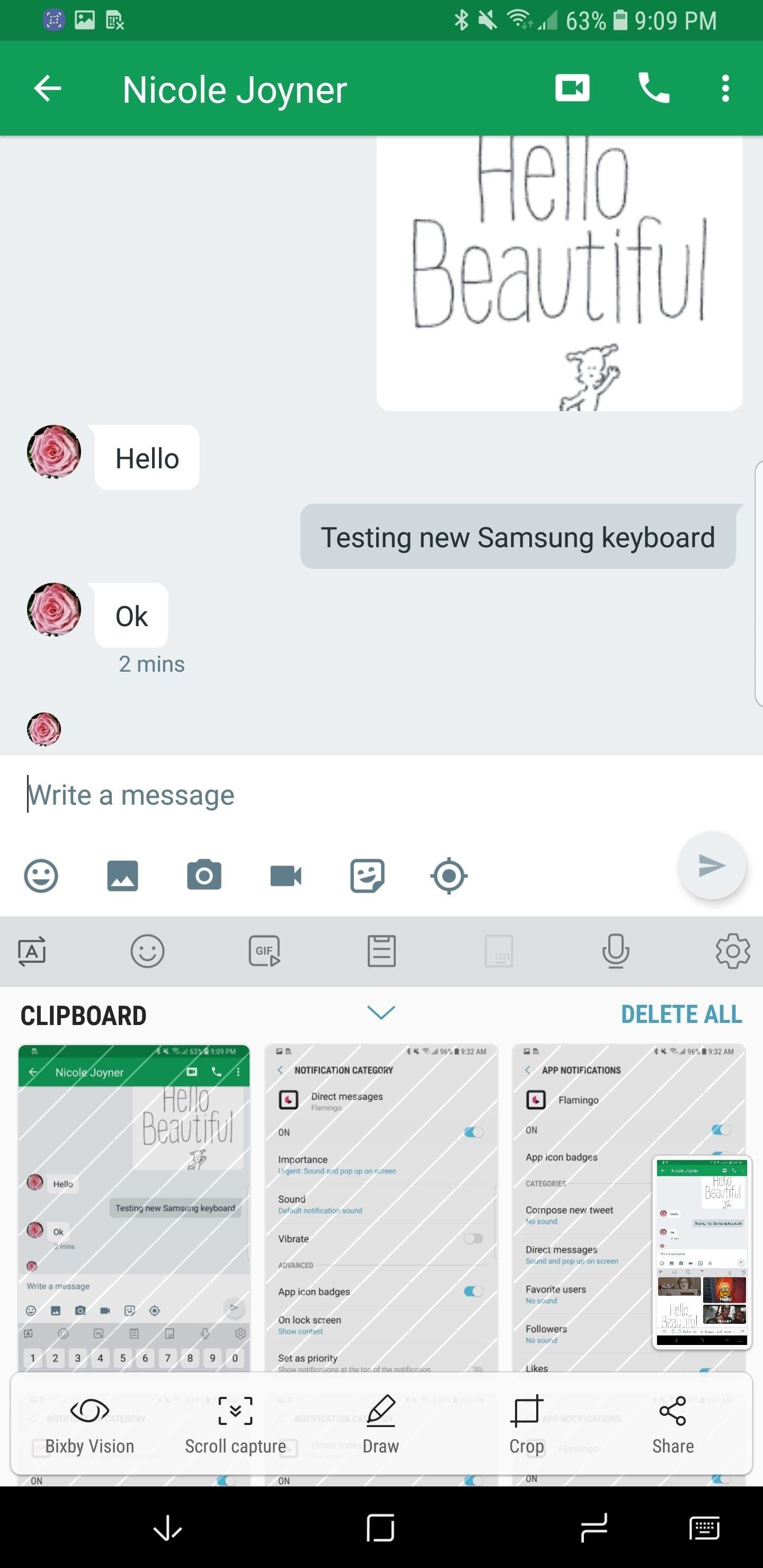 Galaxy S8 Oreo Update: Samsung Keyboard Gets an Overhaul in Android 8.0