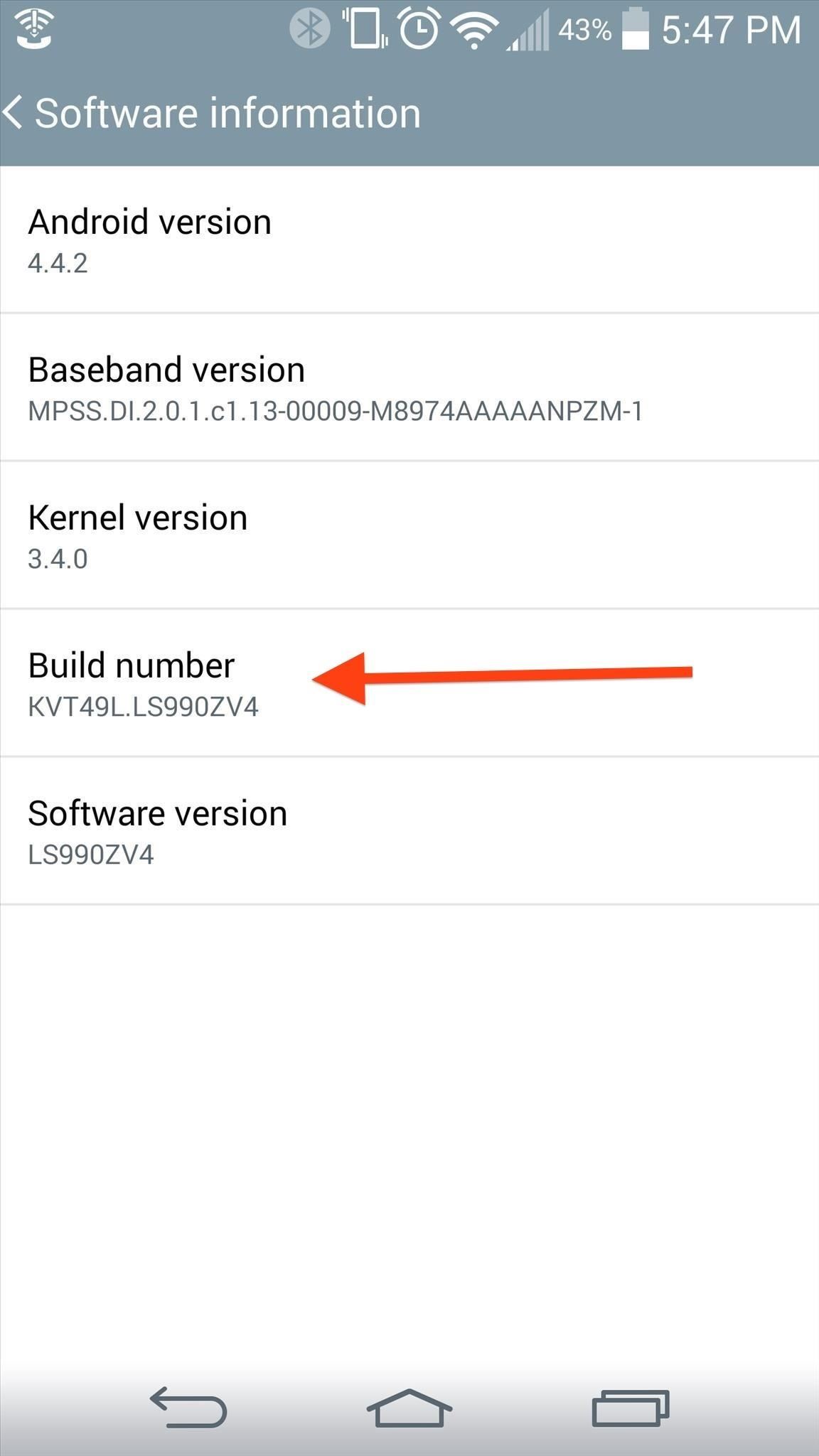 How to Enable the Hidden Developer Options & USB Debugging on the LG G3
