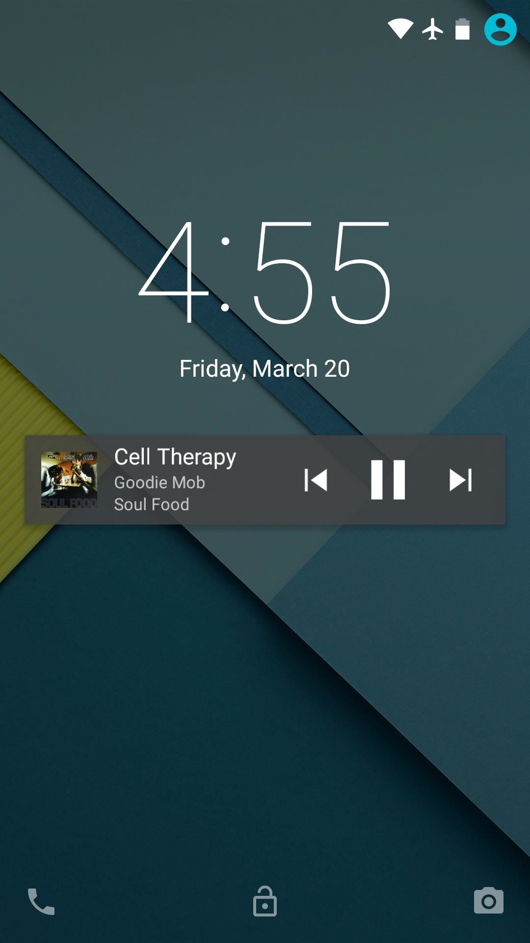 How to Disable Lock Screen Album Art in Android Lollipop