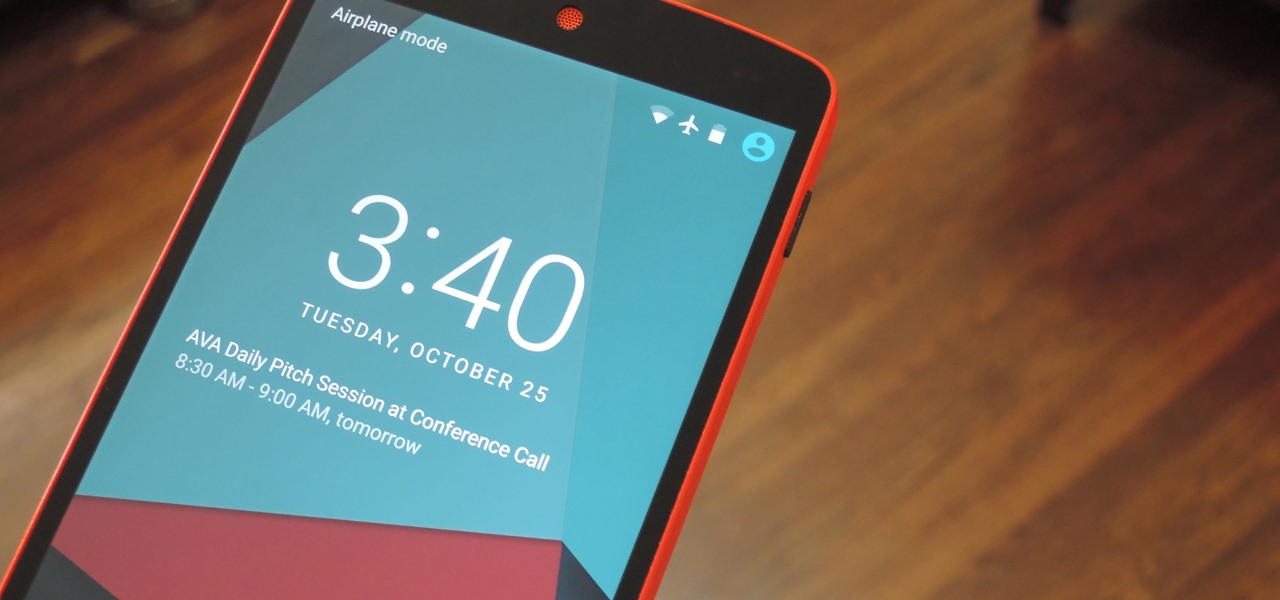 Get the iPhone's Calendar View on Your Android Lock Screen
