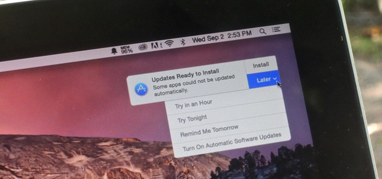 Disable Annoying Software Update Notifications on Your Mac