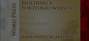 Create a portfolio website for videos using WordPress