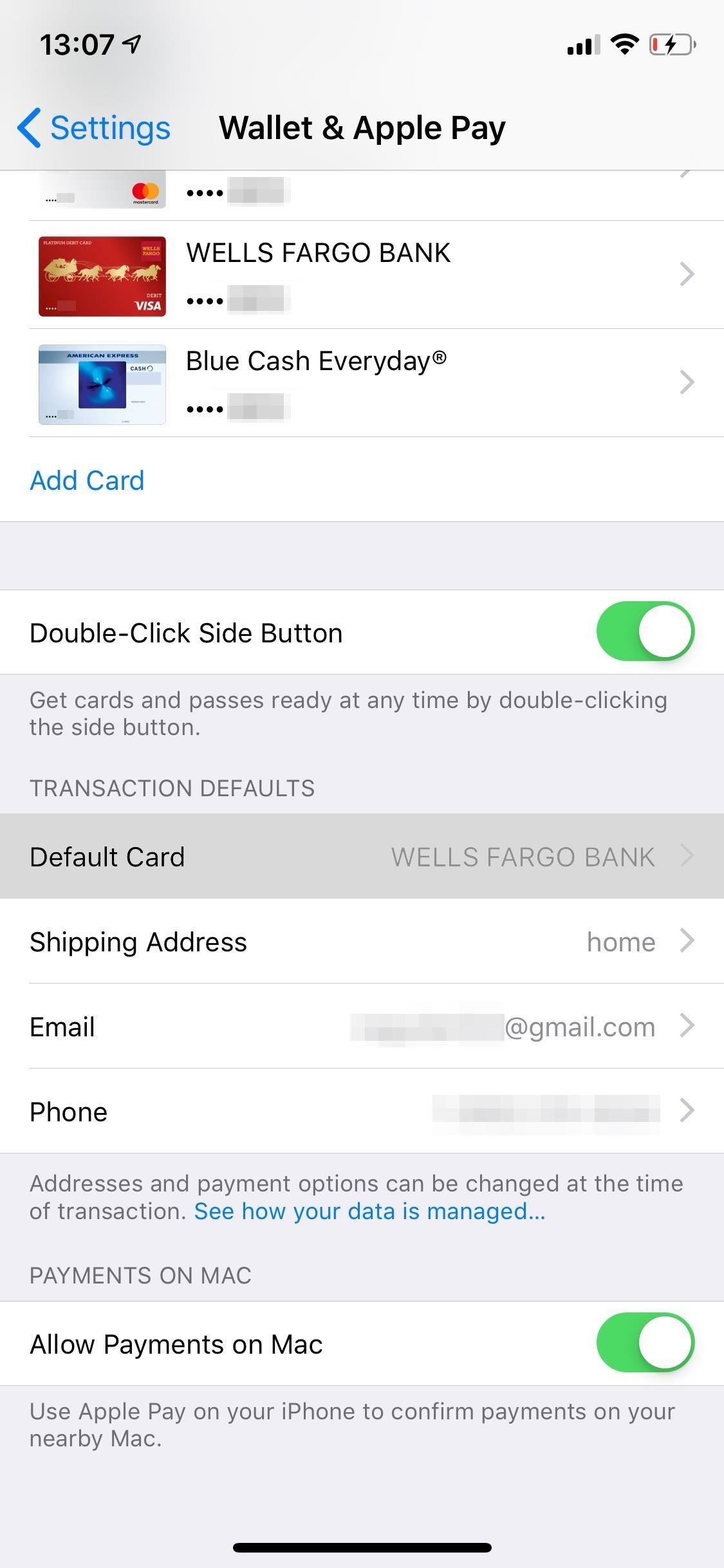 Change Your Default Card for Apple Pay So You Never Have to Choose During Checkout