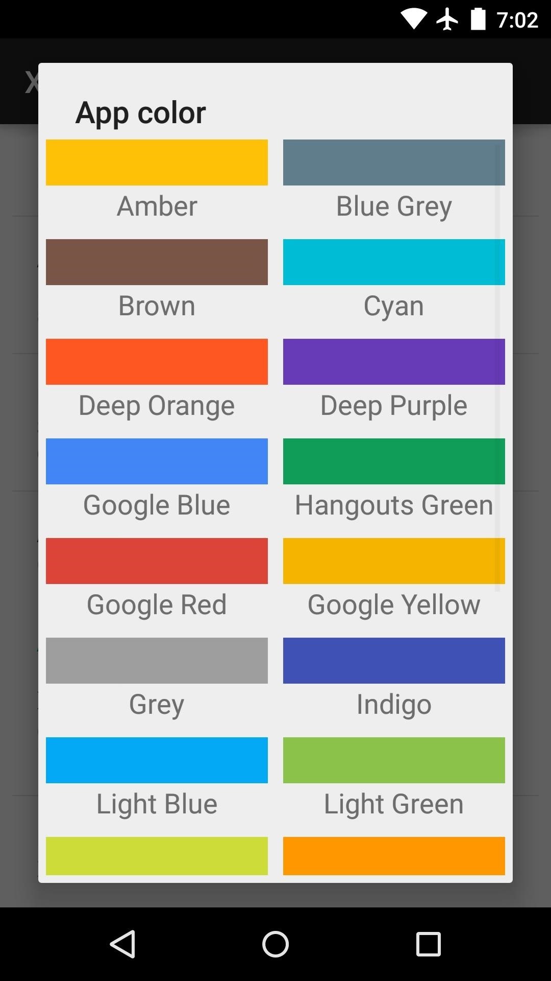 How to Theme Hangouts for Android with 23 Custom Colors