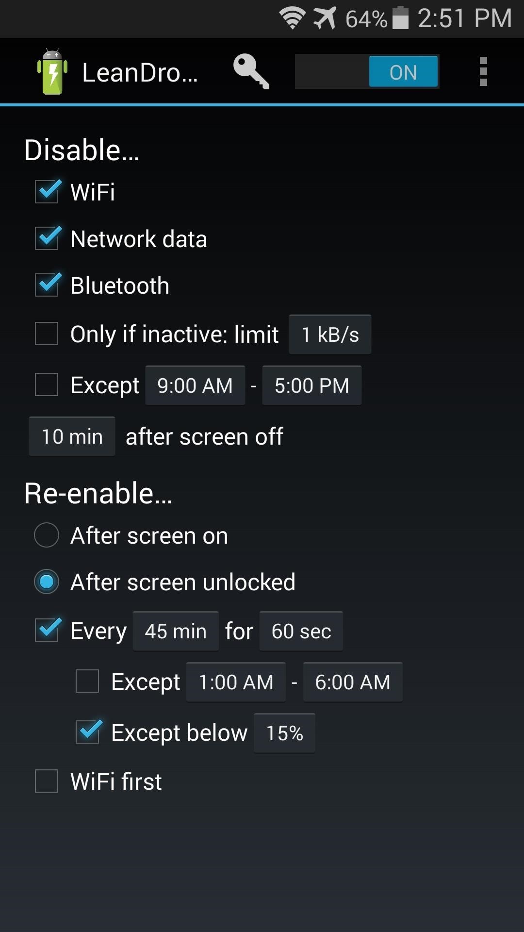 How to Increase Battery Life on Your Samsung Galaxy S5 by Automating Data