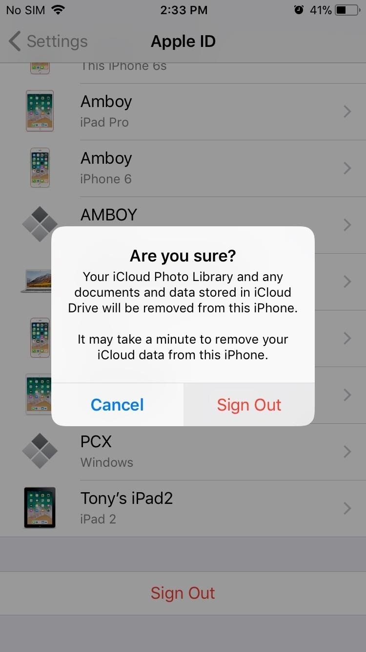 So melden Sie sich mit einem Backup-iCloud-Konto bei FaceTime & Nachrichten in iOS 11 an