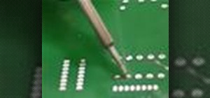 Solder electronics the right way