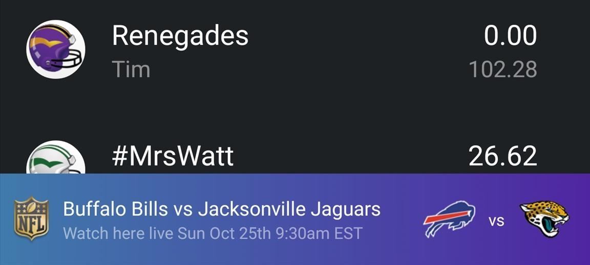 All the Ways to Stream the NFL's Bills/Jaguars Game for Free on Sunday, 10/25