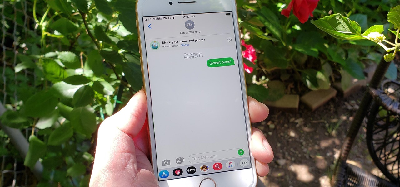 Change Your Profile Picture & Display Name for iMessage in iOS 13
