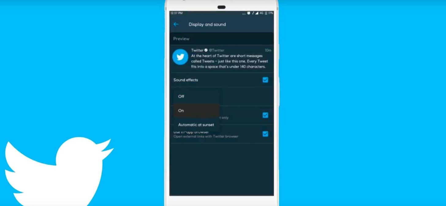 Android Users Rejoice! Twitter Update Brings Automatic Night Mode