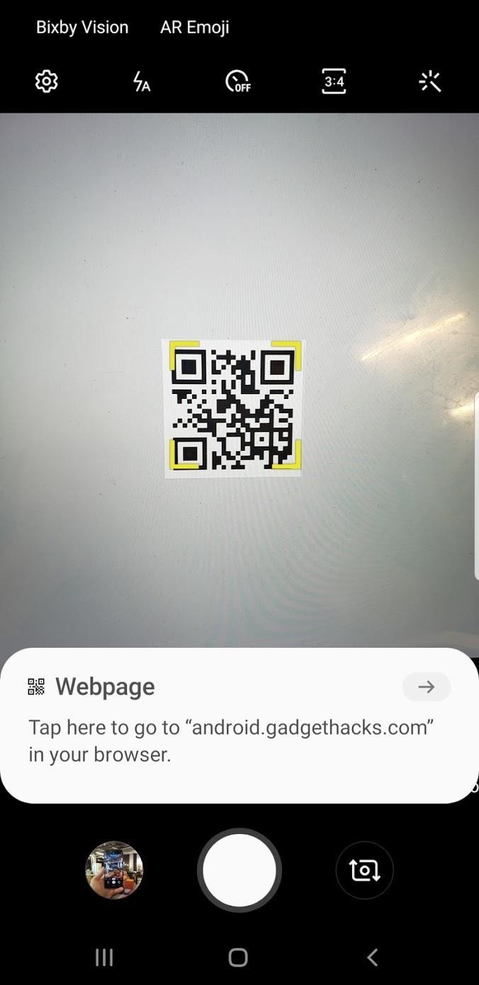 guidance Frustrating Cursed Your Galaxy Has a Hidden QR Code Reader You Should Know About « Android ::  Gadget Hacks