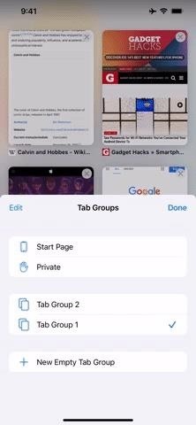 How to Group Your Safari Tabs into Collections in iOS 15