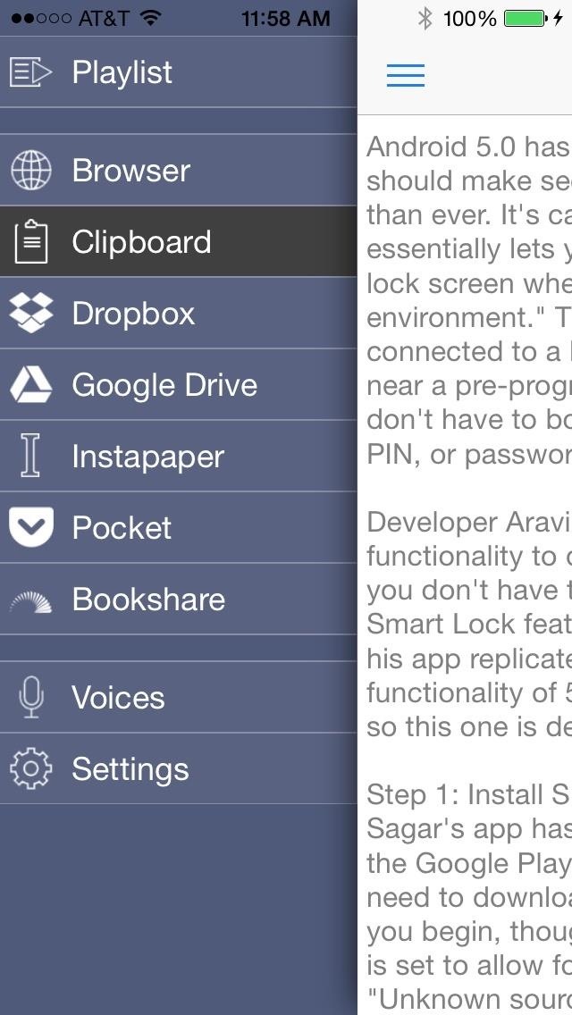 Sync Reading Lists & Cloud Docs on Your iPhone into a Single Audible Playlist