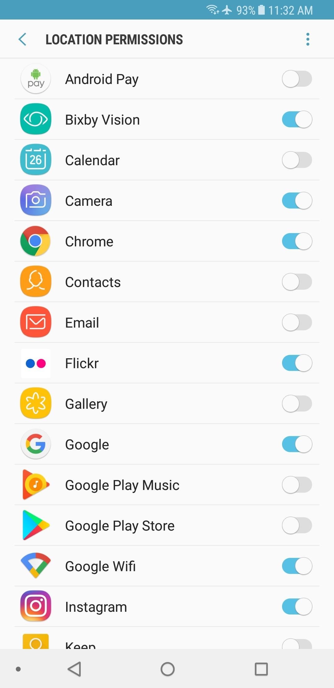Everything You Need to Disable on Your Galaxy S8 or S8+ for Privacy & Security
