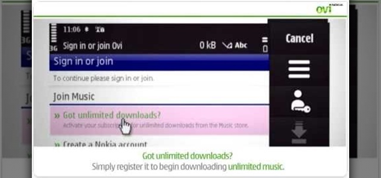 create an account on nokia ovi store Features SONY