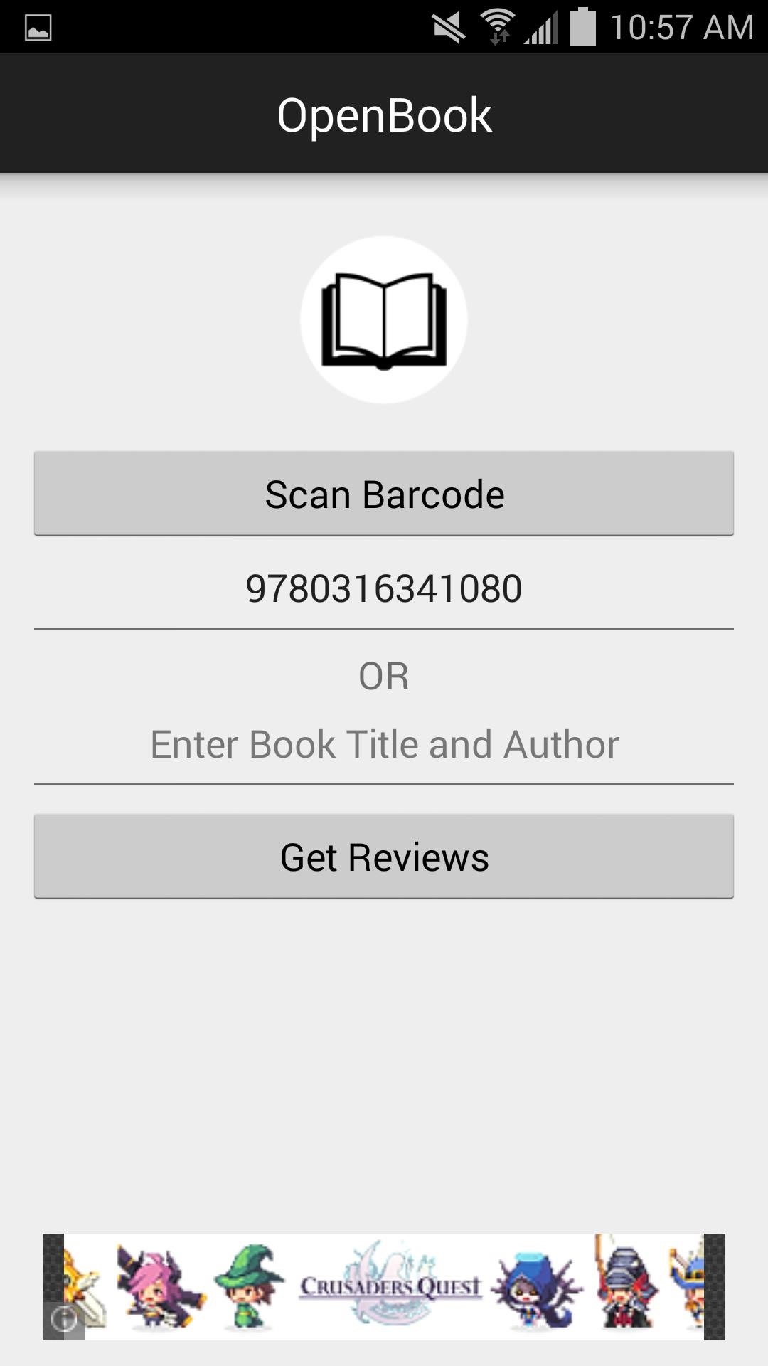 Scan Book Barcodes in Stores for Quick Access to Reviews on Android