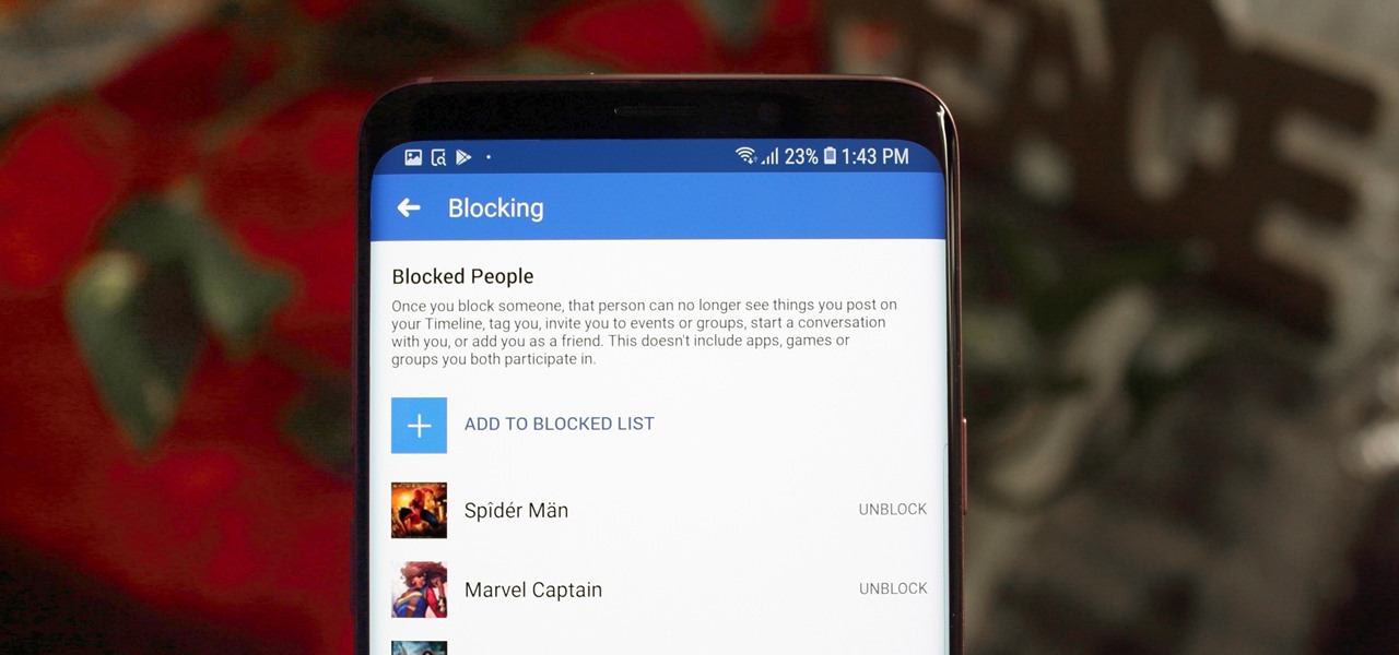 Block Haters & Prevent Stalkers from Seeing Your Facebook Profile Straight from the Mobile App