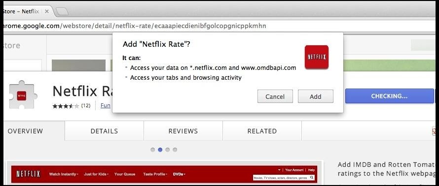 Add IMDB and Rotten Tomatoes Ratings to Your Netflix with 'Netflix Save' for Chrome