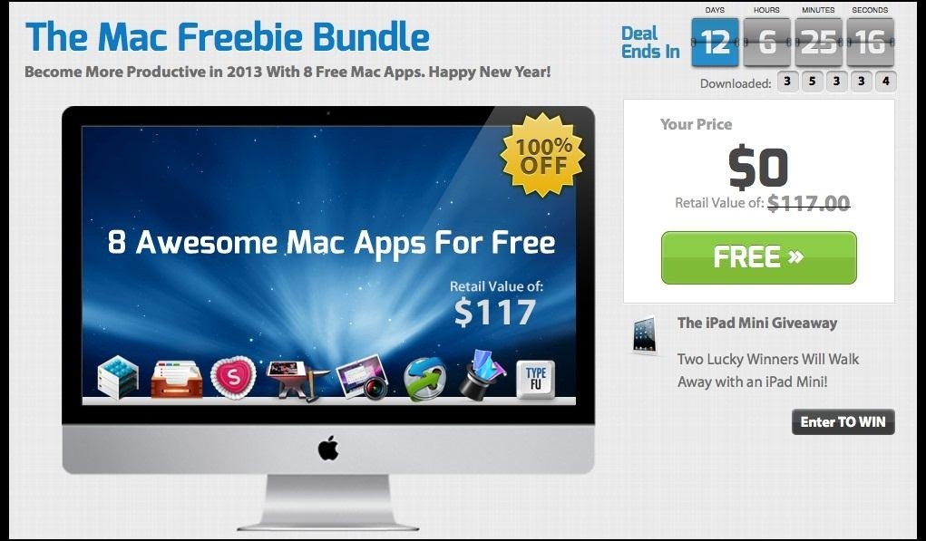 Deal Alert: StackSocial's Freebie Bundle Sale Gives You 8 Totally Free Mac Apps