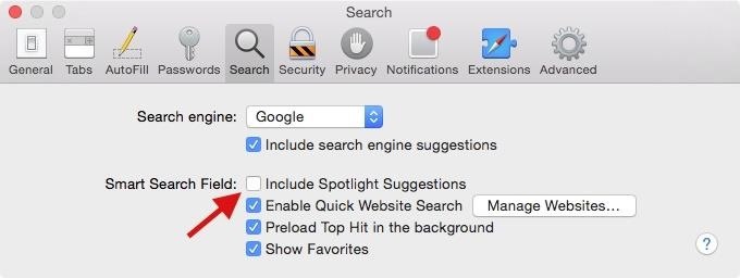 How to Customize Spotlight Search in Mac OS X Yosemite