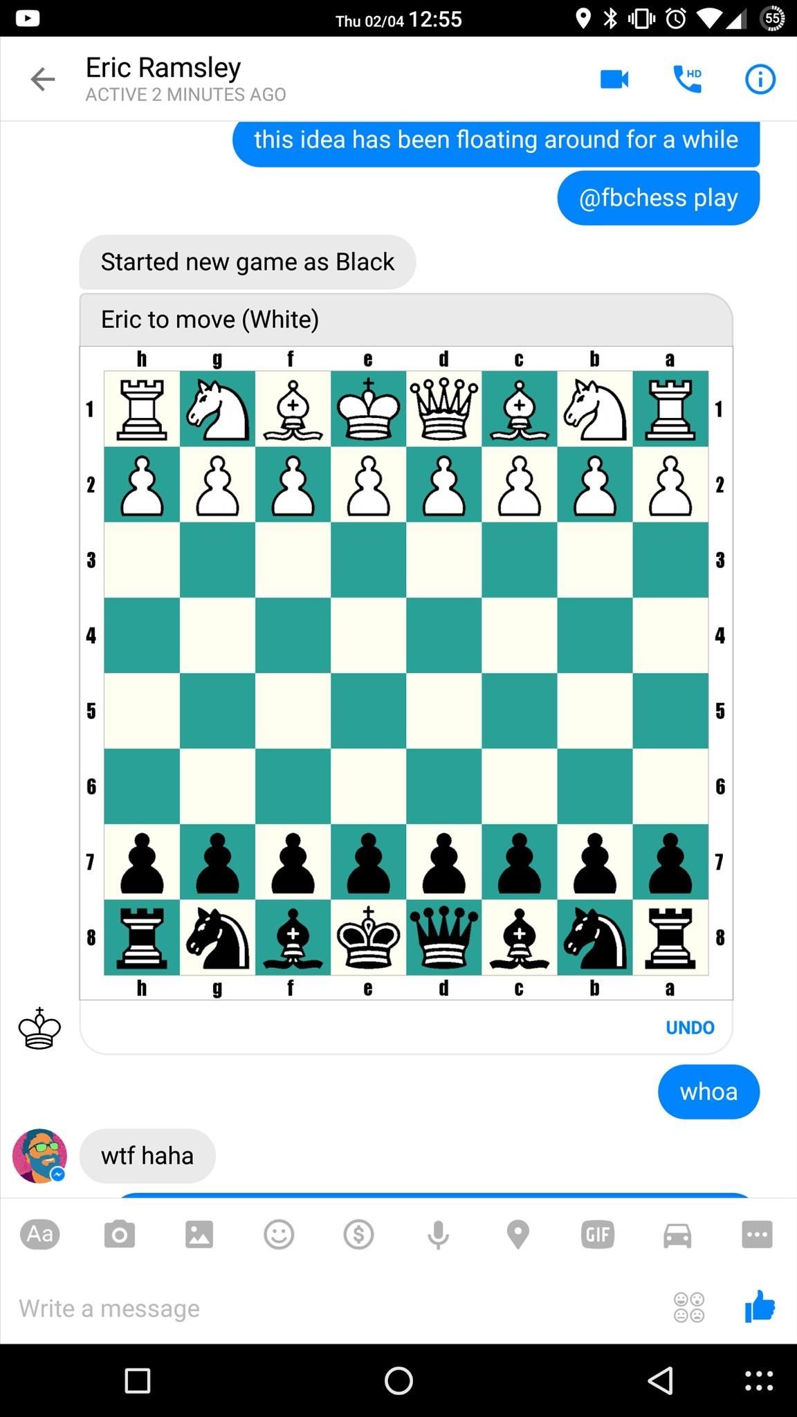 How to Play Facebook Messenger's Secret Chess Game