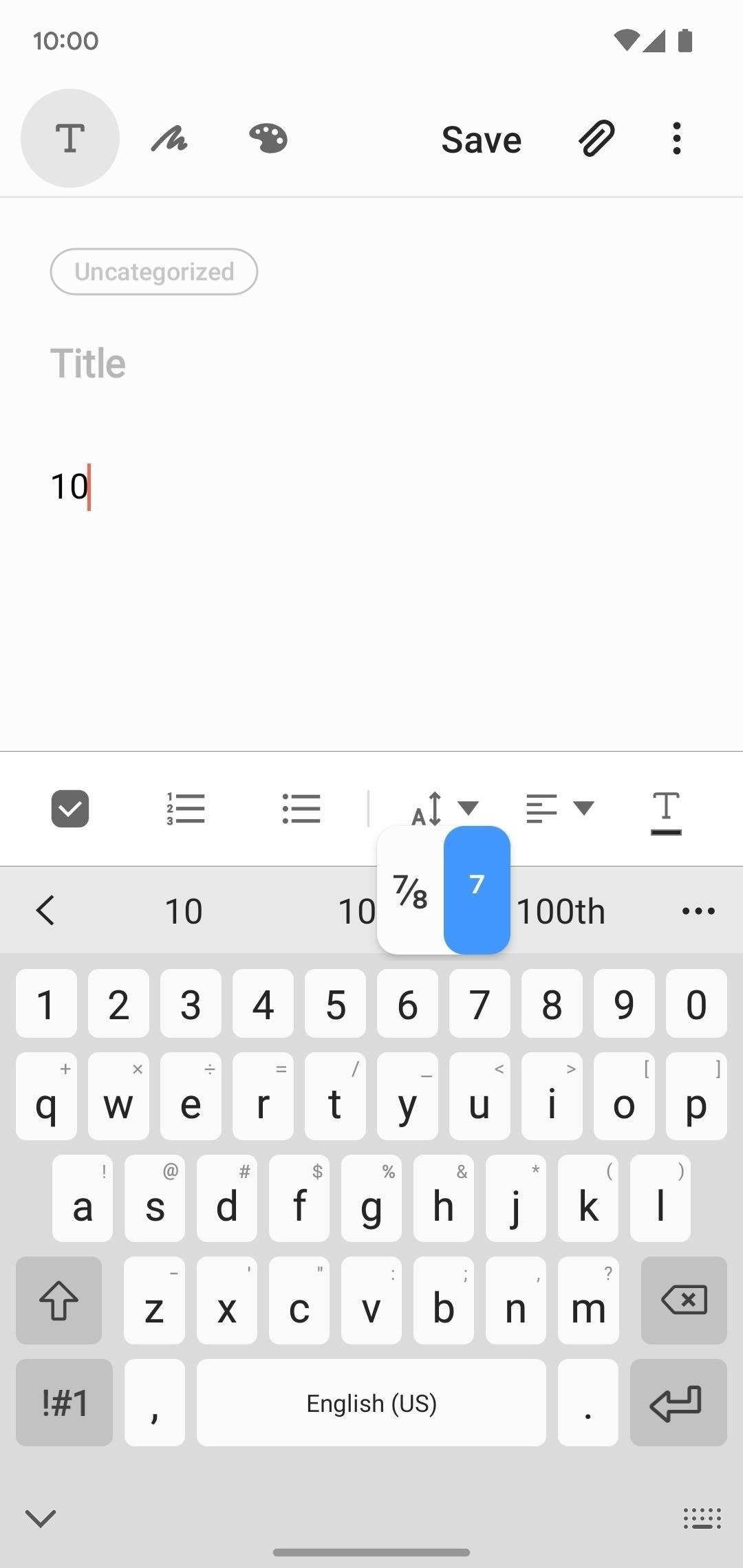 There's a Handy Shortcut for Typing Fractions on Android