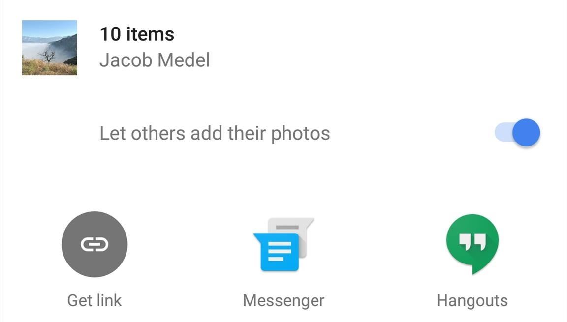 How to Share Albums in Google Photos