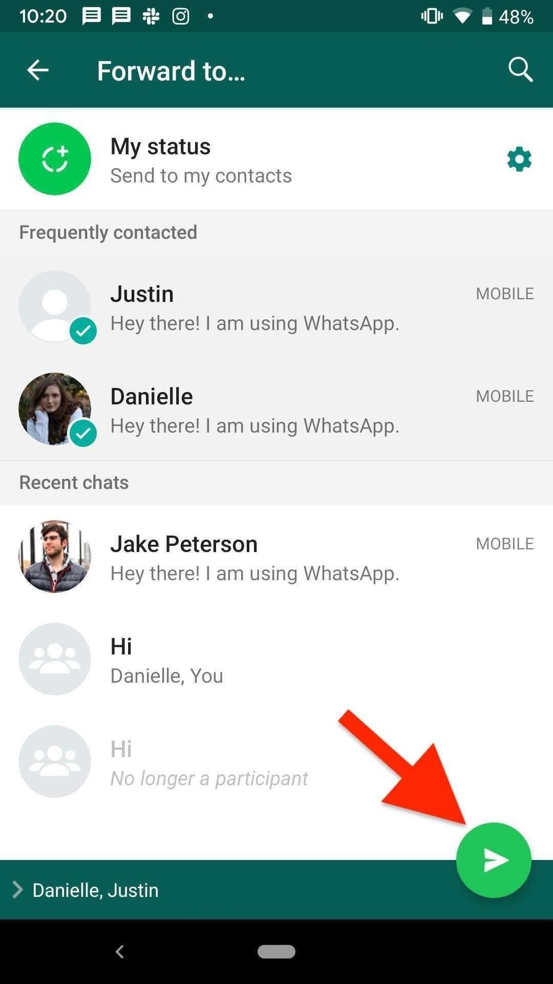 How to Forward WhatsApp Messages & Attachments to Your Other Contacts