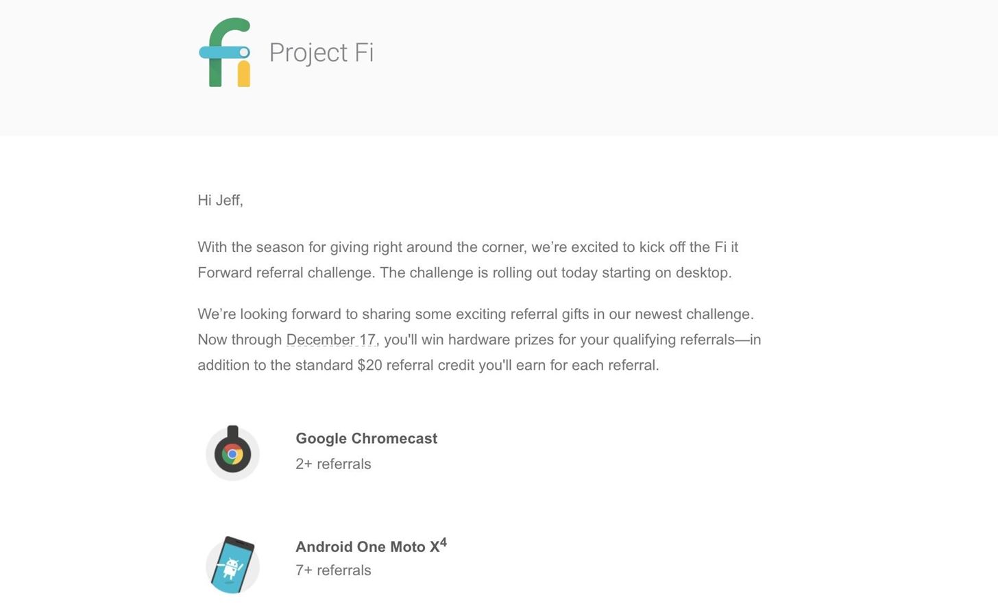 Google's New Project Fi Deal Could Net You a Free Moto X4