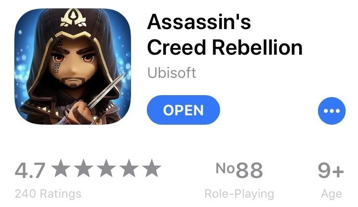 You Can Play Assassin's Creed Rebellion on Your iPhone Right Now — Here's How