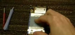 Open and replace a Zune 80GB hard drive