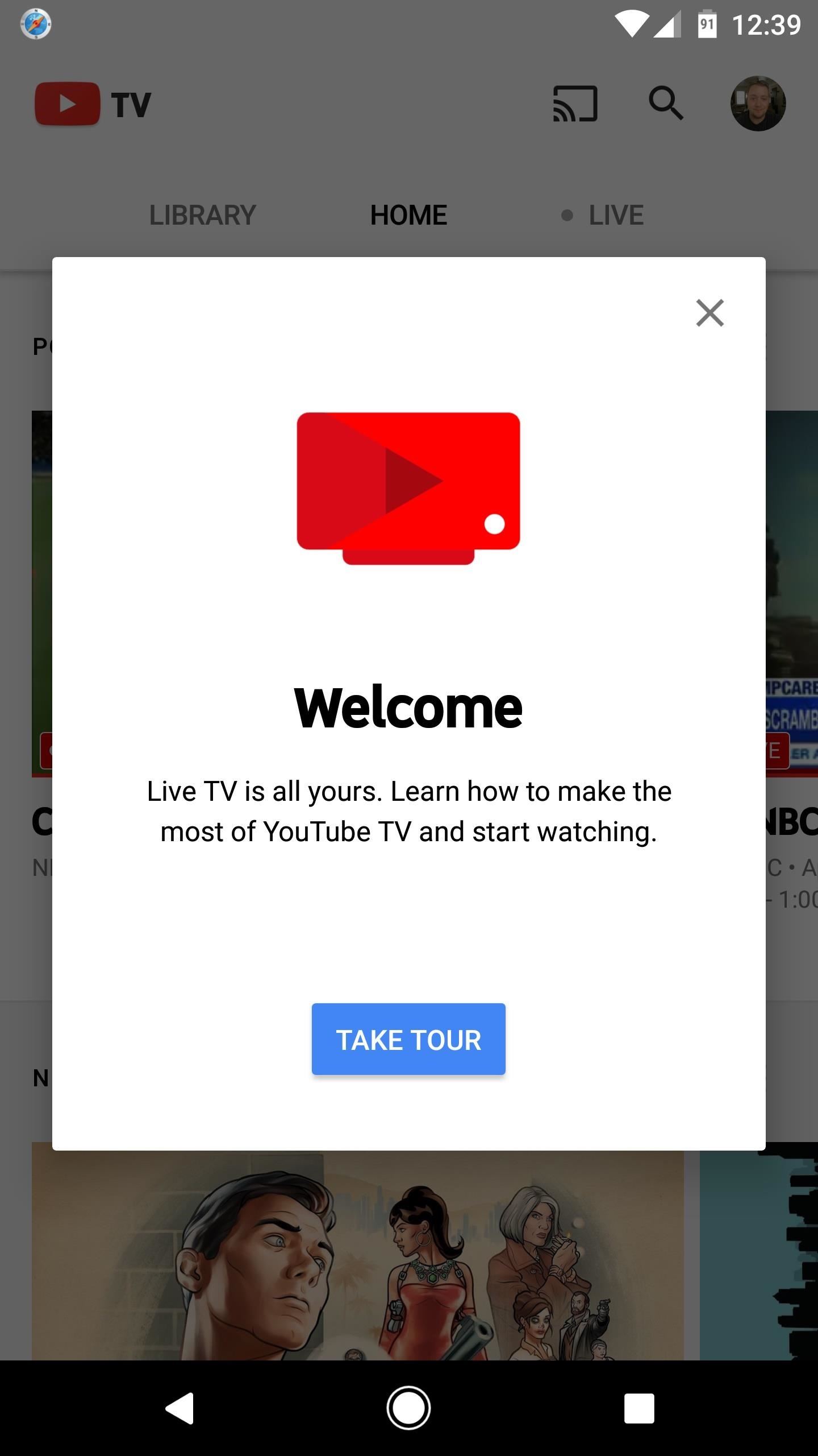 Download & Use YouTube TV Right Now—Even if You're Not in an Official Launch City