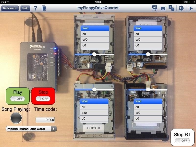 How to Make Music with Floppy Drives & LabVIEW