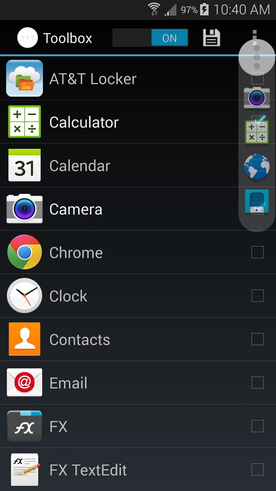 How to Add More Than Just 5 Apps to Your Galaxy S5's Toolbox Button