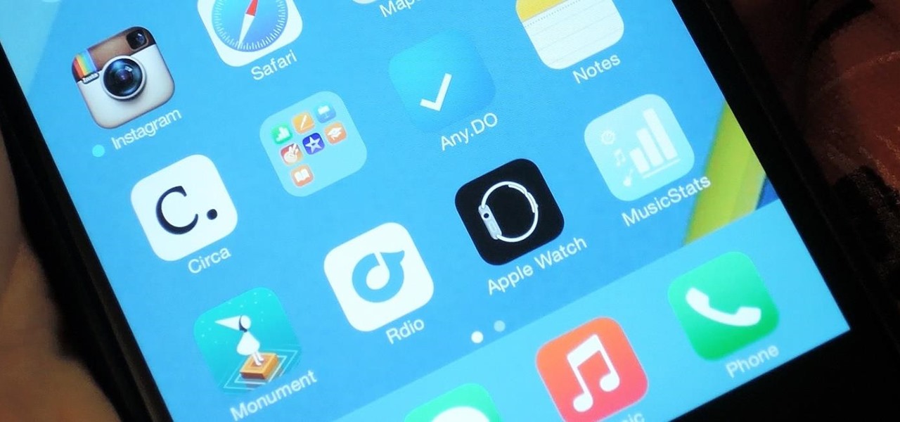 Remove the New Apple Watch App from Your iPhone's Home Screen