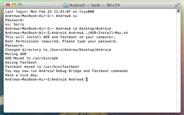How to Install ADB & Fastboot in Mac OS X to Send Commands to Your HTC One