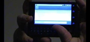 Send a text message on the Motorola Droid