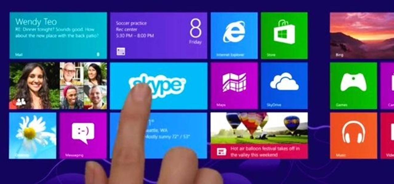 Use Gestures to Control Windows 8 Touchscreen Devices