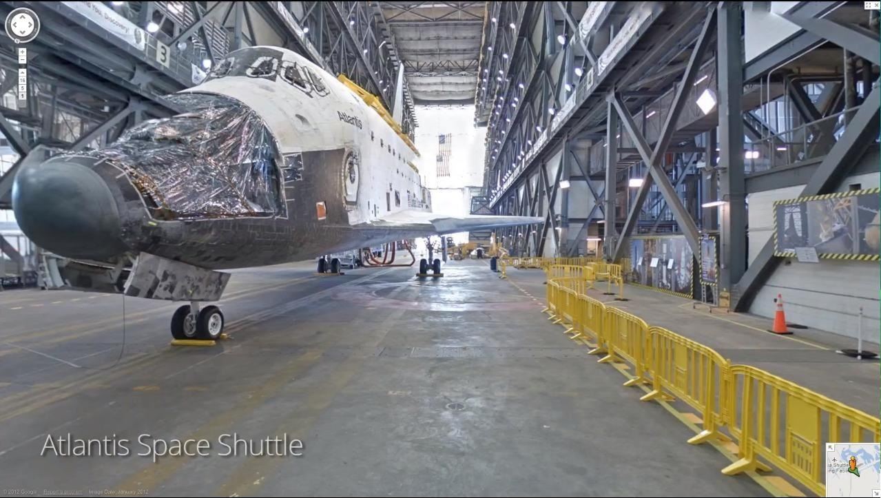 Explore the Kennedy Space Center Online with Google Street View
