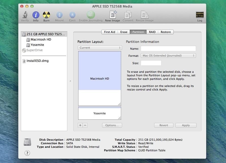 How to Dual Boot Mac OS X Mavericks 10.9 & Yosemite 10.10
