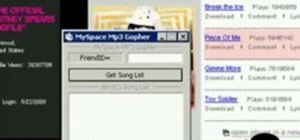 Download music from MySpace with Gopher