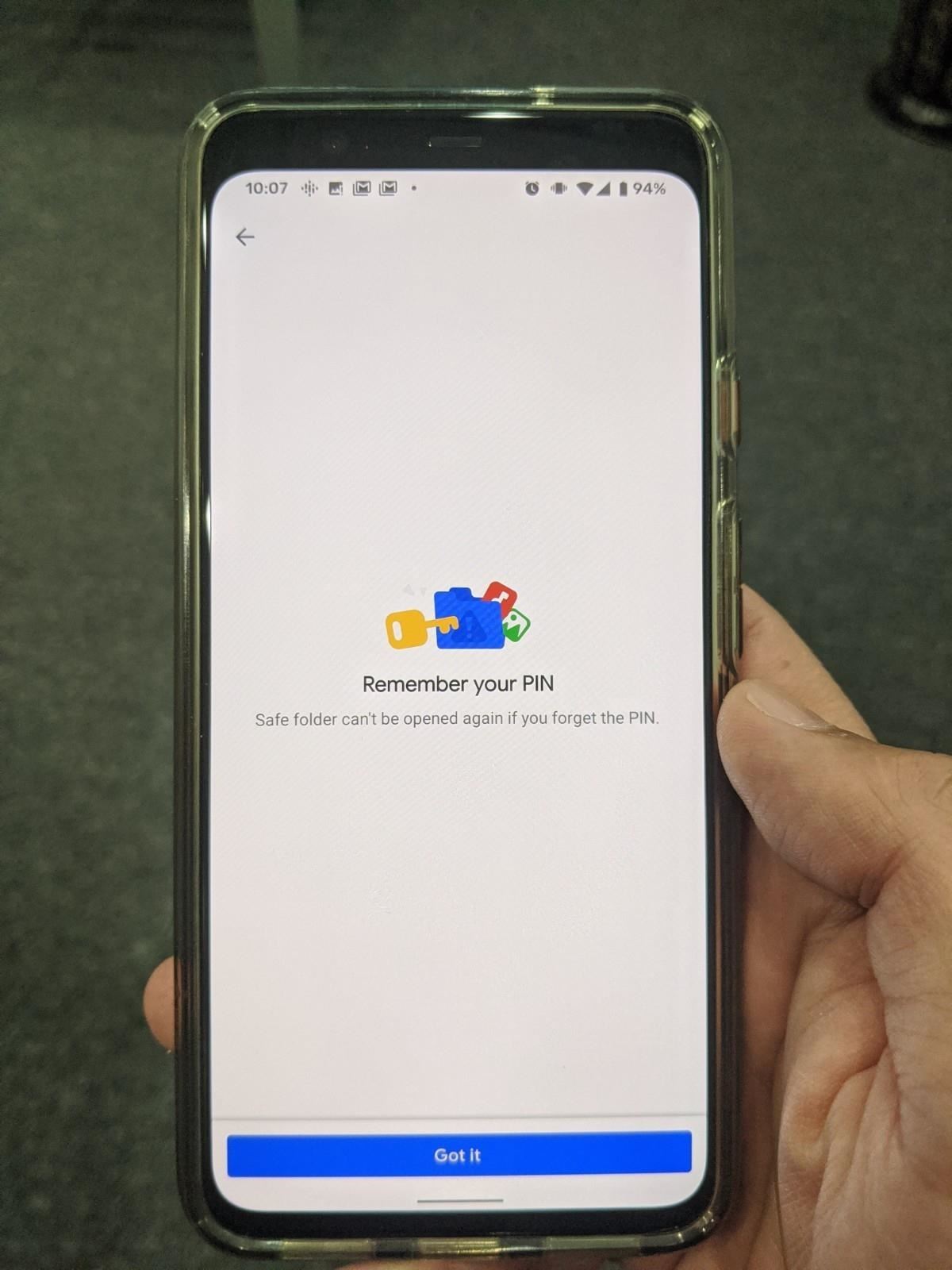 How to Lock Files in a Private Folder with the Files by Google App