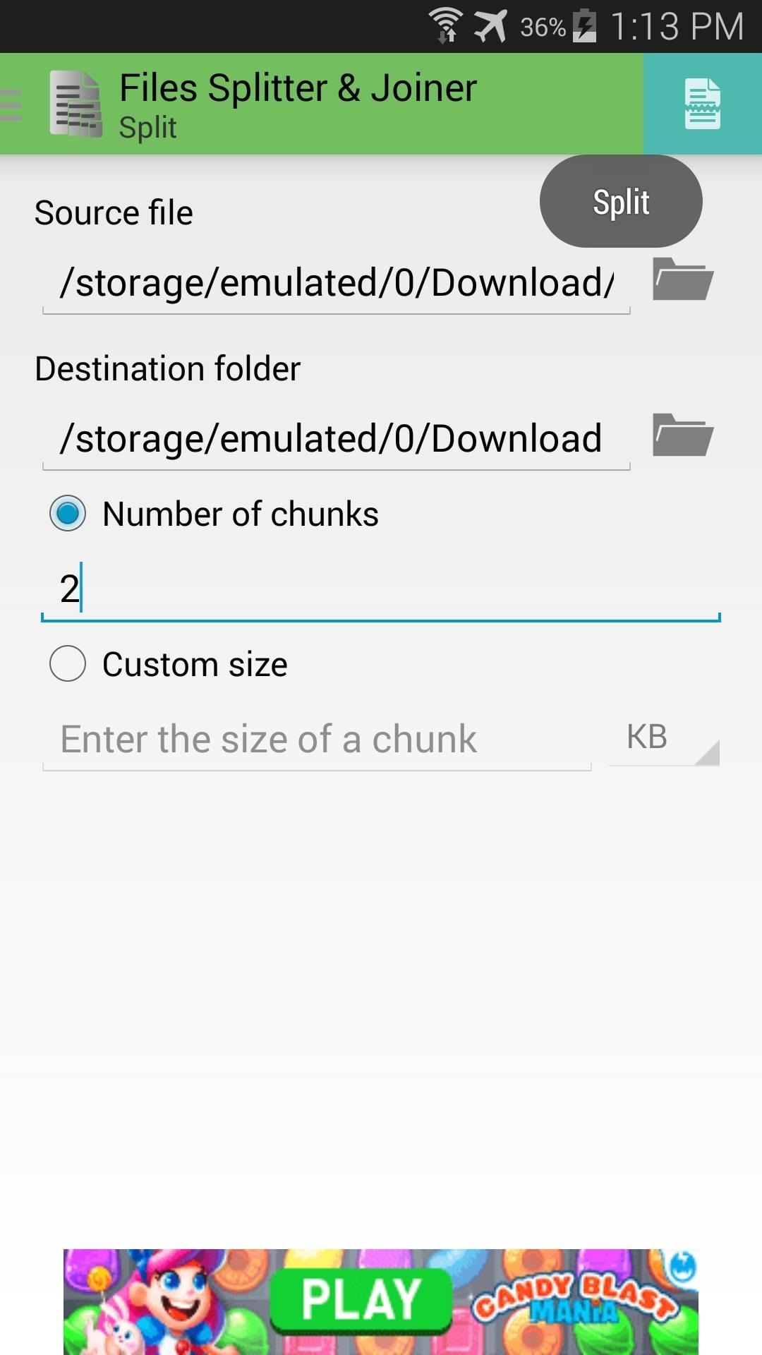 How to Split Large Files for Easy Sharing on Your Nexus 5 or Other Android Device