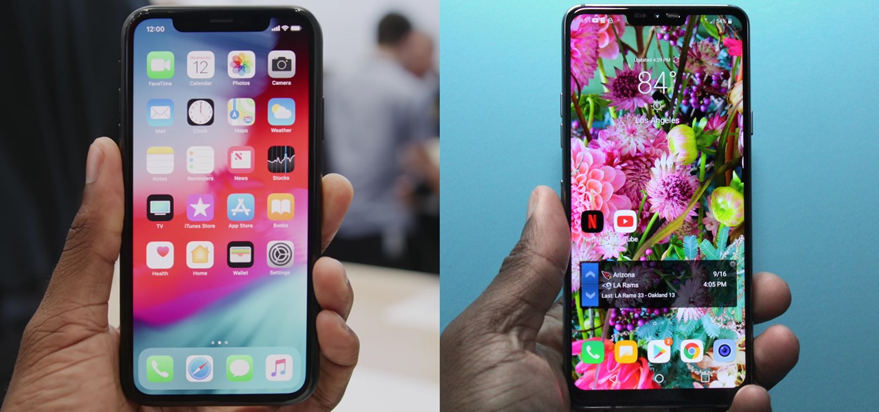 prekršaj prilagoditi pastel  iPhone XR vs LG G7 ThinQ: Same Price, Same Screen Size, but Vastly  Different Overall « Smartphones :: Gadget Hacks