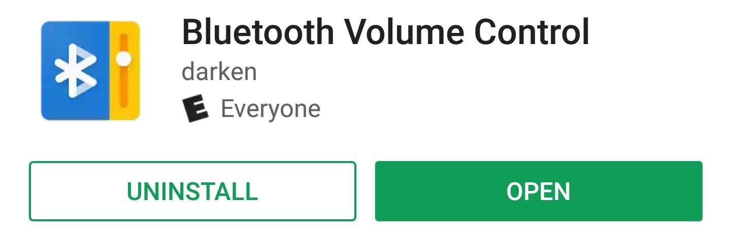 Set Default Volume Levels for Each of Your Bluetooth Accessories Individually