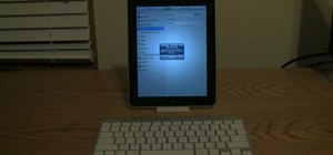 Connect an Apple Wireless Keyboard to the iPad