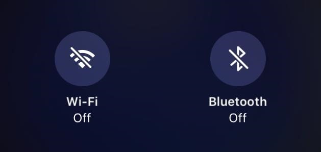 What All the Bluetooth & Wi-Fi Symbols Mean in iOS 11's New Control Center (Blue, Gray, or Crossed Out)