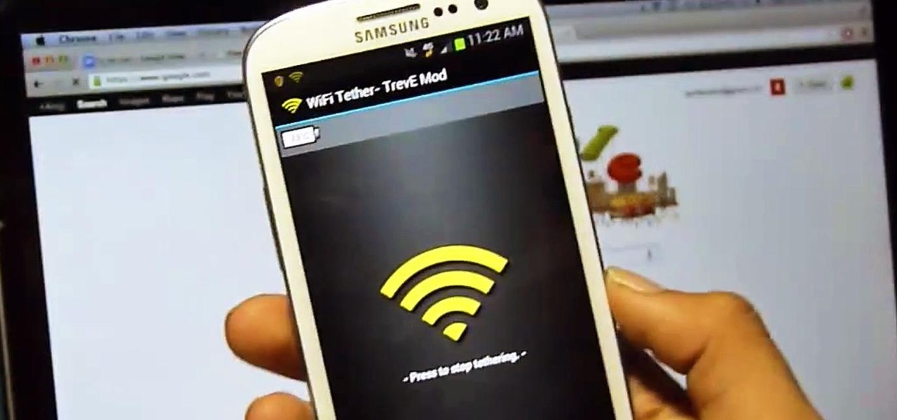 Turn Your Samsung Galaxy S3 into a Free Wi-Fi Hotspot