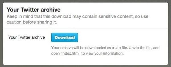 How to Download Your Twitter Archive for Every Single Tweet You've Ever Sent