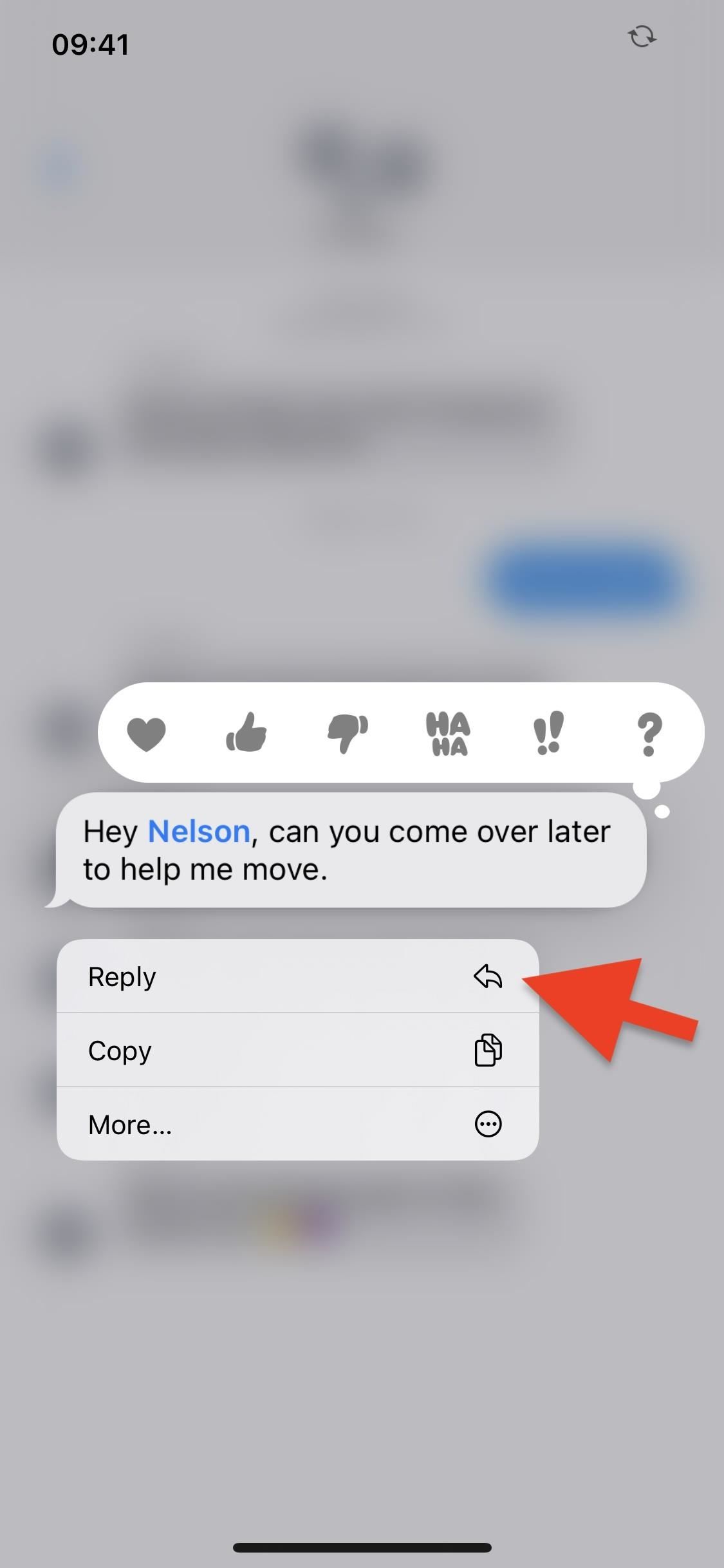 How to Respond to Specific Messages in Group Threads & Single Chats Using Inline Replies in iOS 14
